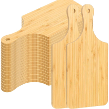 24pcs Bamboo Cutting Board Bulk 11 x 5 Inch Wood Chopping Board Blank Small Laser Engraving Serving Board Mini Charcuterie Boards