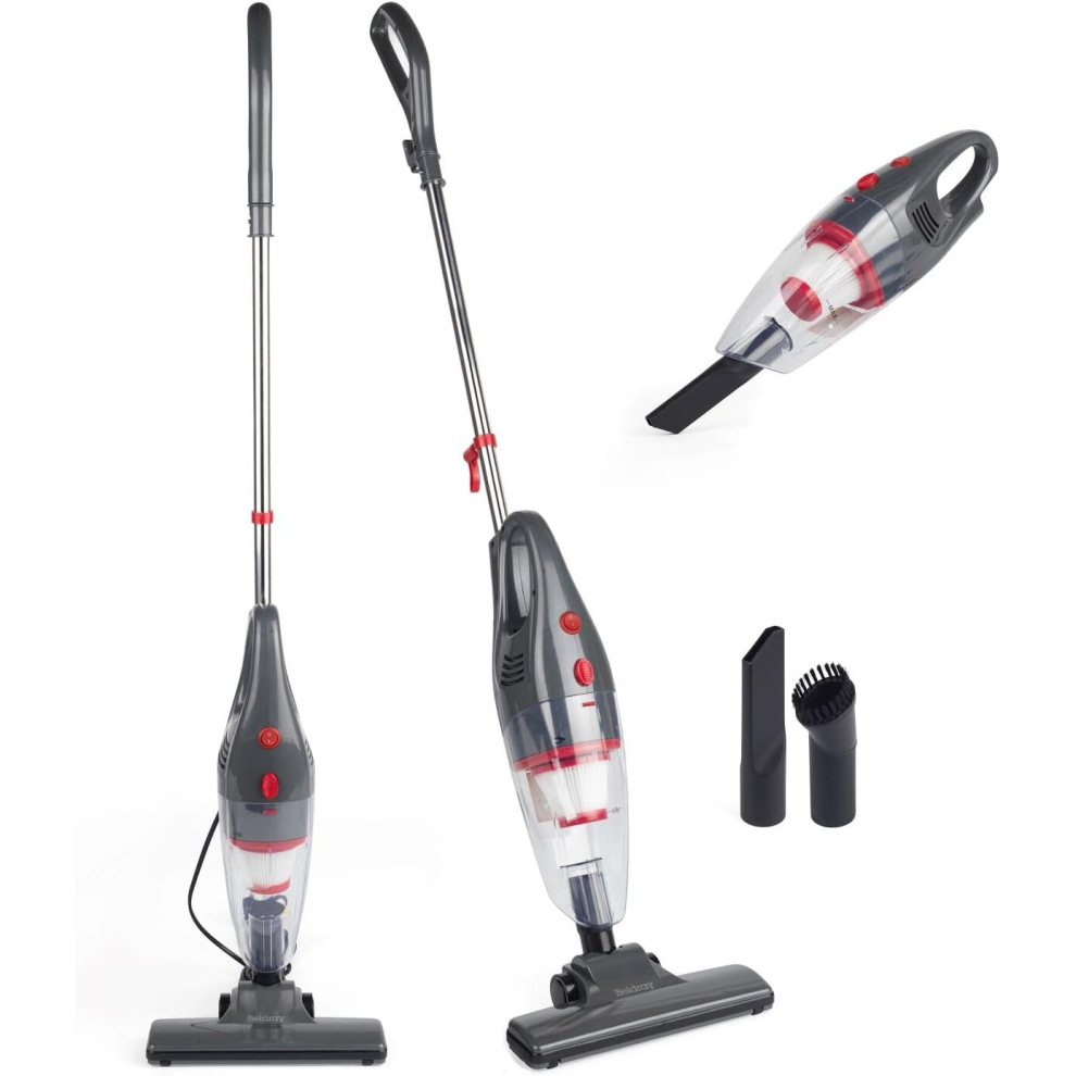 Beldray BEL0770N-GRY 2-in-1 Multifunctional Stick & Vacuum Cleaner,