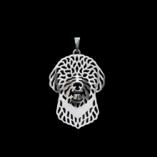 Jewelry Dog Pendants For Necklaces Alloy Lagotto Romagnolo Pendants
