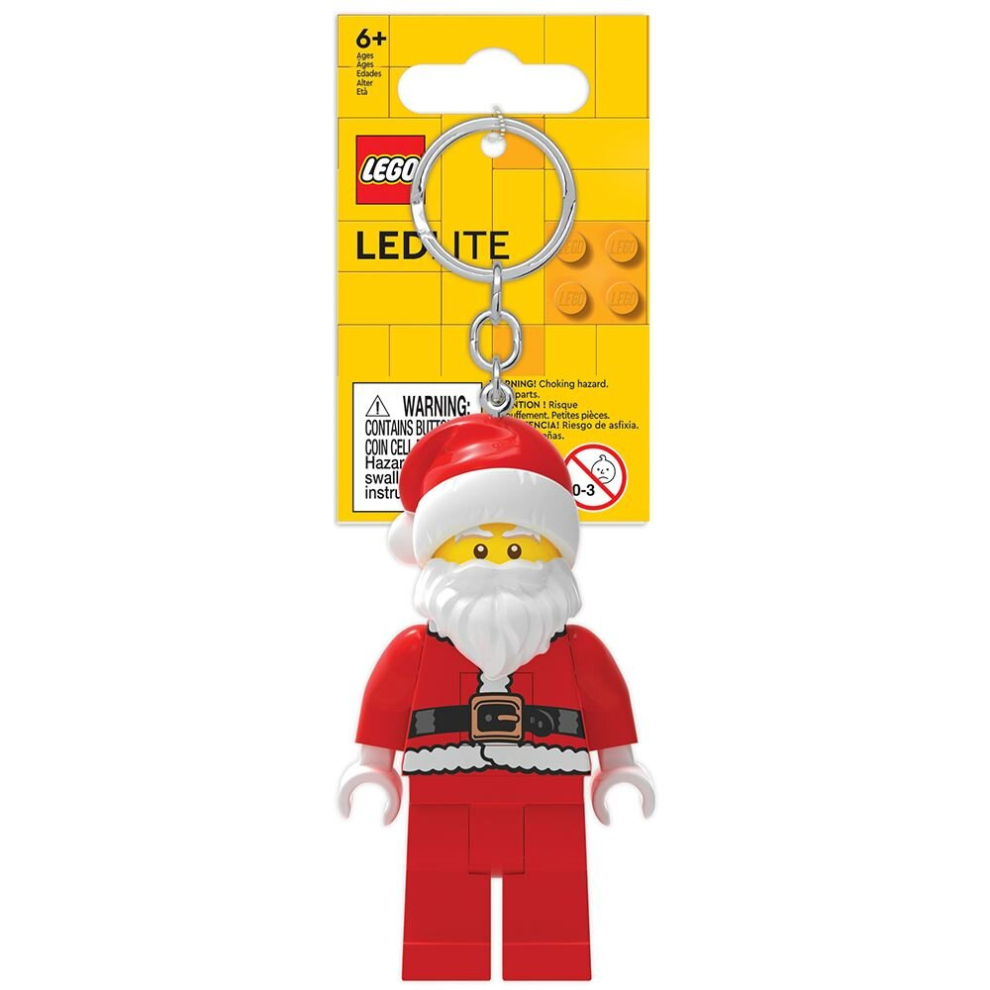 LEGO Santa Christmas Minifigure Iconic Key Light - LEGKE189H