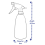 (Red) Garden Plants Spray Bottle Water Hand Sprayer 2