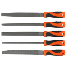 HARDEN 610631, metal file set and wood rasp, 200mm long, durable T12 steel