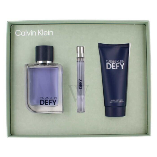 Calvin Klein Calvin Klein Men's Defy 3pc Gift Set Fragrances