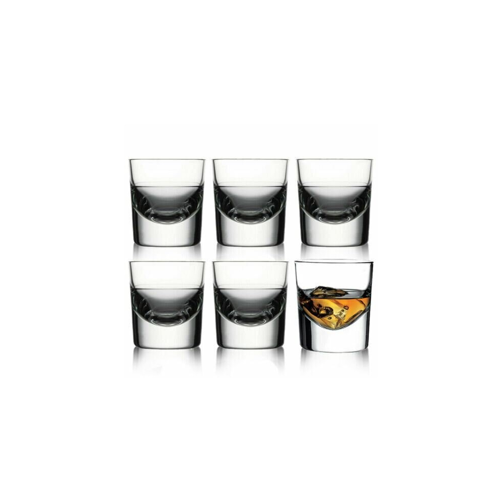 Pasabahce 6 x 135ml Scotch Whiskey Liquor Drinking Glasses Tumblers
