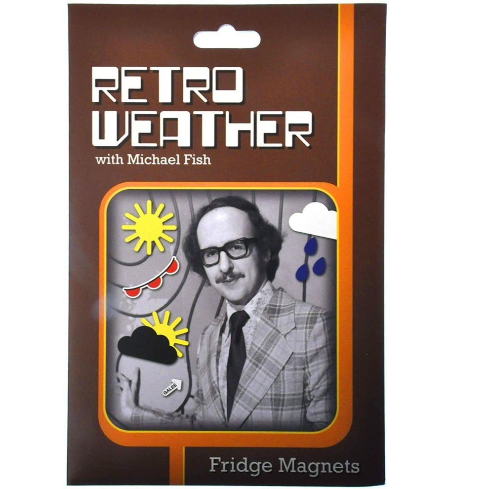 The Monster Factory Retro Weather Fridge Magnets