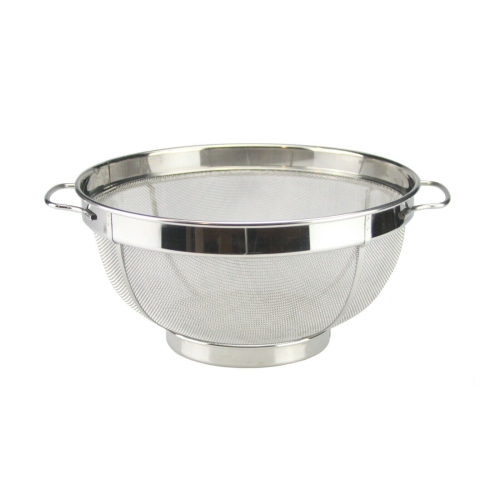 (25cm) Stainless Steel Colander Extra Fine Mesh Strainer 1