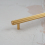 (160mm Handle) Gold Brass Reeded Kitchen Cabinet Handle 3