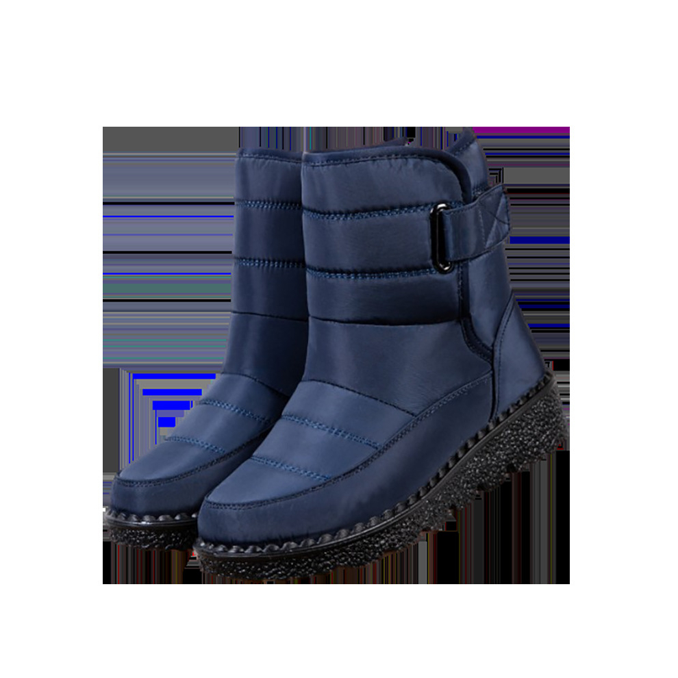 (DarkBlue, 41) Snow Ankle Ladies Boots Women Winter Warm Fur Lined Waterproof Non Slip Shoes