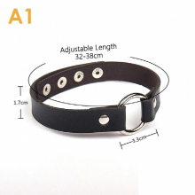 Goth Punk Sexy Gothic Leather Chocker Necklace Punk Collar Women Men Rivets Chocker Chunky Necklace Goth Jewelry Lace Choker