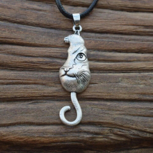 12pcs animal lovely cat pendant necklace Gift for Animal Jewelry