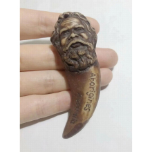 16 pcs rock necklace totem mens boys pendant