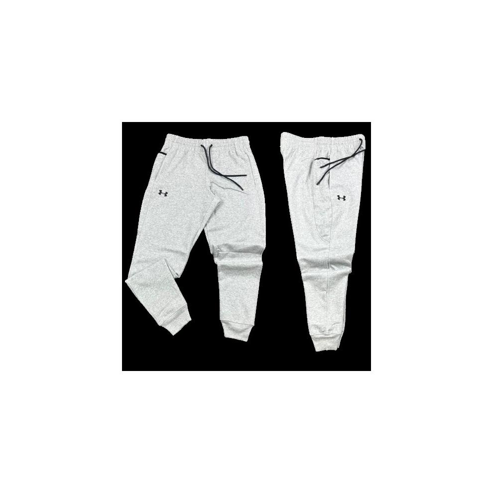 Under Armour (Grey, 2XL) Men Ua Rival Fleece Joggers