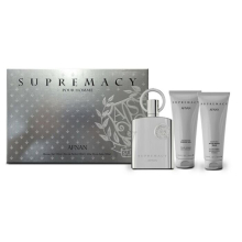 Afnan Men's Supremacy Silver Gift Set Fragrances