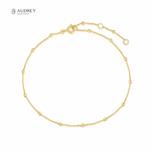Audrey Direct Personalized 14k Plated 925 Sterling Silver Types Lady Anklets Chains Foot Jewelry