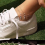 womens anklet, shape single diamond sliding pendant womens anklet 6