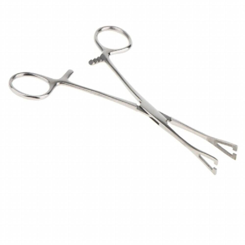 Triangle Opening Plier Clamp Piercing Forcep Tool Stainless Steel Body Piercing Plier Body For Ear Lip Nose Tongue