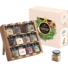 Spice Rack With Spices Included 12 Herbs & Seasonings