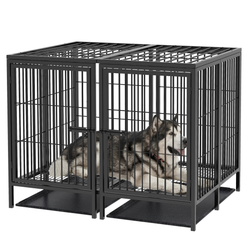 Bingopaw 52inch Extra Large Huge Metal Pet Cage with Removable Divider Panel 1