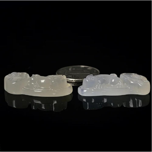 Agate Jade Animal Pendants 1