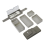 Living And Home (Khaki) Bento-Style Plastic Lunch Box with Cutlery 3-Layer 4