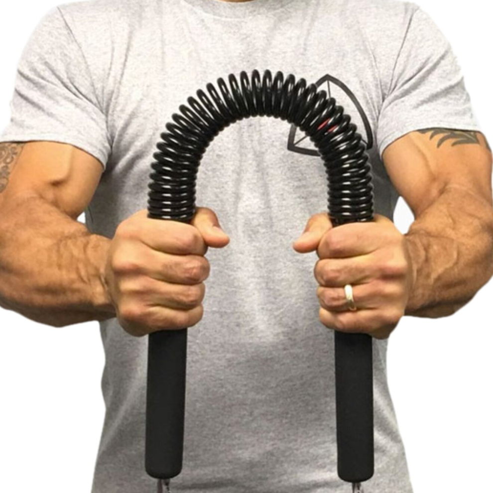 2Pcs 20KG Power Twister Arm Flexible Stretch Spring Bend Bar Exercise
