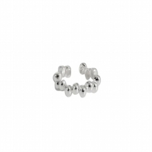 SHANICE S925 Sterling Silver Ear Cuff Clip Earring niche Minimalist wild temperament peas Earcuff Jewelry