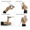 2X Tricep Rope Pull Down Attachment Gym Cable Arm Exercise Body Build. 4