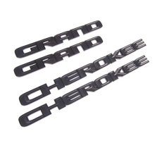 Cherokee Door Emblem Badge fit 2017-2021 Jeep Grand Cherokee Black 2SET