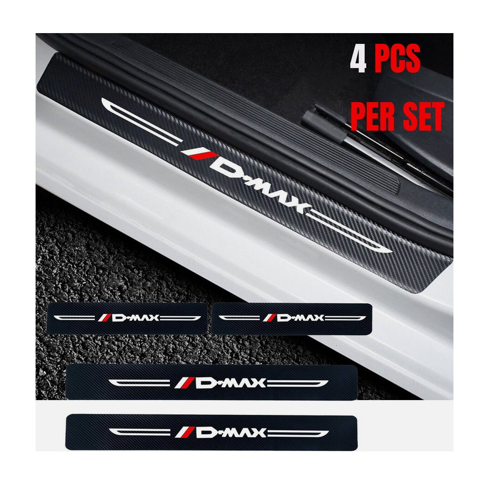 For Isuzu Dmax Car Door Plate Sill Scuff Anti Scratch Decal Sticker Protector 8381923432188