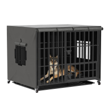 (only cover for 38inch dog crate) Bingopaw Oxford Waterproof Dog Crate Cover