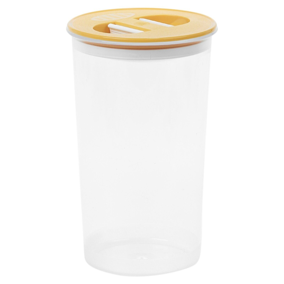 Urbn Living (, 1100Ml) Plastic Airtight Containers Food Storage Reusable Stackable Yellow
