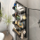 Living And Home 4 Tier Over-the-Door Adjustable Shower Caddy Shelf 3
