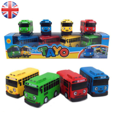 4 Cars Pcs Toy The Little Bus Tayo Friends Mini Special Set Tayo Rogi Rani Gani