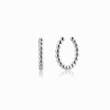 925 Sterling Silver Beads Earcuff Cuffs Earring Piercing Non Piercing Clips Slim Wedding Rock Punk Jewelry