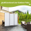 (White) Angel Living Paravent  Room Divider Partitions 9