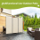(Beige) Angel Living Paravent  Room Divider Partitions 8