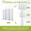 (White) Angel Living Paravent  Room Divider Partitions 2