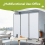 (White) Angel Living Paravent  Room Divider Partitions 5