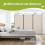 (Beige) Angel Living Paravent  Room Divider Partitions 3