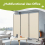 (Beige) Angel Living Paravent  Room Divider Partitions 5