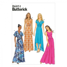 Butterick Patterns B6051B50 B6051 Schnittvorlage fr Damenkleider, Gre B5 (8-10-12-14-16)