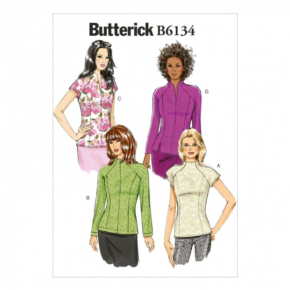 Butterick Patterns B6134 Tamanho Do Modelo De Costura De Misses Misses E5 (14-16-18-20-22)-image