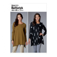 Butterick Sewing Pattern 6633 Women Y (XSM-SML-MED)