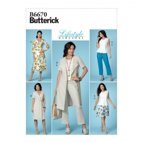 Butterick Butterick Sewing Pattern 6670