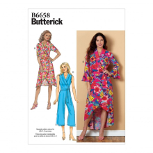 Butterick Sewing Pattern 6658 Women A5 (6-8-10-12-14)