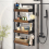 Living And Home 4 Tier Over-the-Door Adjustable Shower Caddy Shelf 2