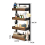 Living And Home 4 Tier Over-the-Door Adjustable Shower Caddy Shelf 5
