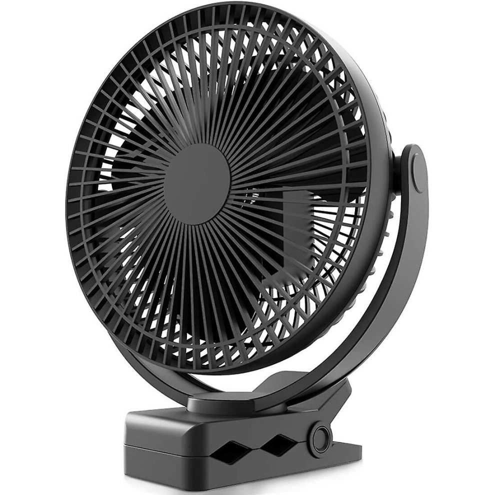 10000mah Rechargeable Portable Fan  8-inch  Operated Clip On Fan  Usb Fan