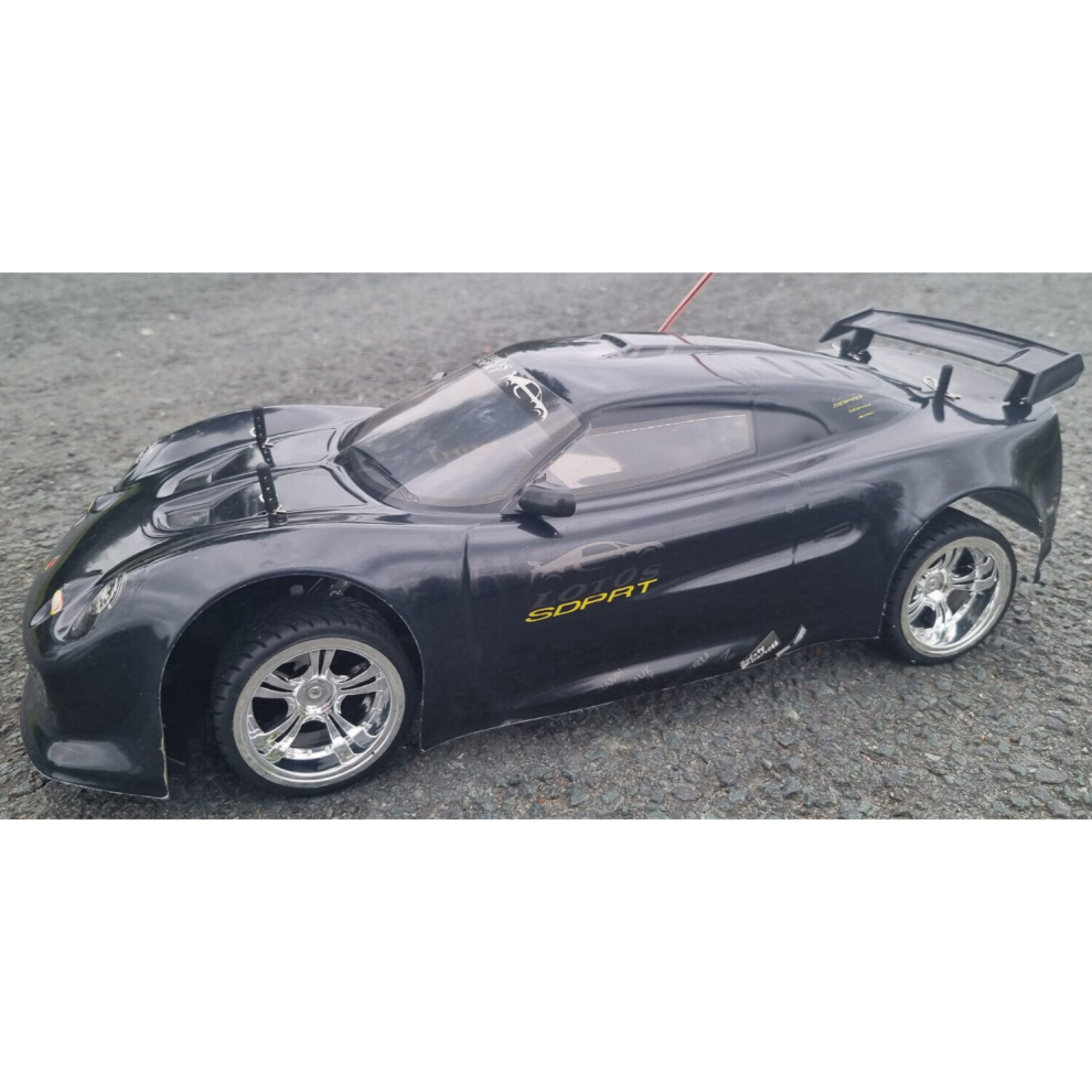 Lotus Sport Black Radio Remote Control Car 1/10 Rechargeable RC 20mph