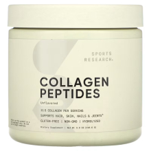 Sports Research, Collagen-Peptide, Geschmacksneutral, 3,9 Unzen (110,6 g)